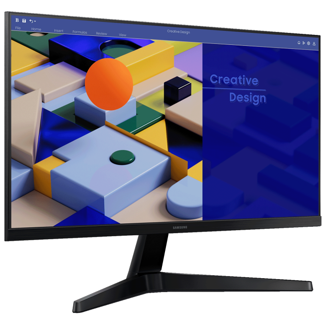 Samsung Monitor 27, IPS LED, FullHD, HDMI, D-SUB - LS27C310EAUXEN - Image 2
