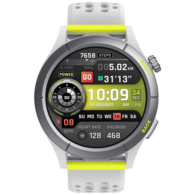 Amazfit Pametni sat, 1.39" AMOLED, vodootporan 5ATM, BT, GPS - Cheetah ( Round ) Grey - Image 2