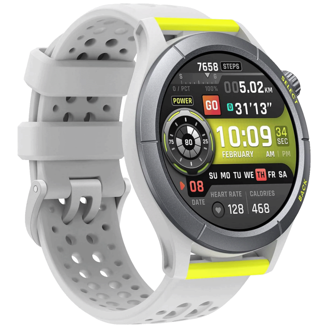 Amazfit Pametni sat, 1.39" AMOLED, vodootporan 5ATM, BT, GPS - Cheetah ( Round ) Grey - Image 3