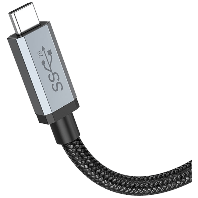 hoco. USB kabl za smartphone, 100W, US06, USB3.2 type C,  2 met. - US06 2M - Image 3