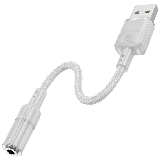 hoco. Adapter za slušalice, USB type A na 3.5 mm - LS37 Spirit - Image 3