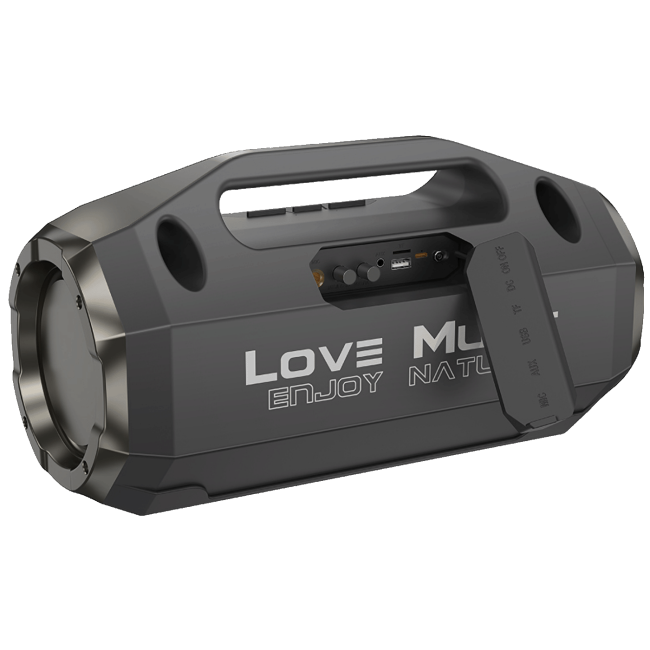 hoco. Zvučnik bežični sa mikrofonom, Bluetooth, 50W - HA3 Drum - Image 4