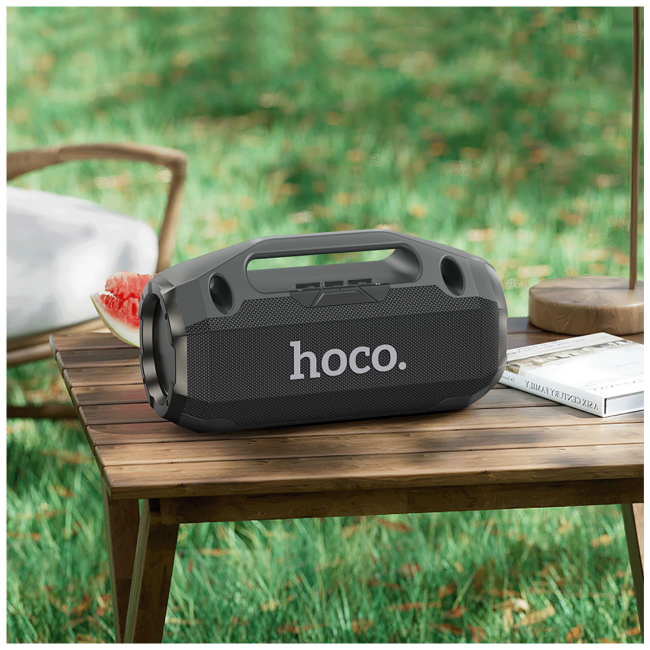 hoco. Zvučnik bežični sa mikrofonom, Bluetooth, 50W - HA3 Drum - Image 6
