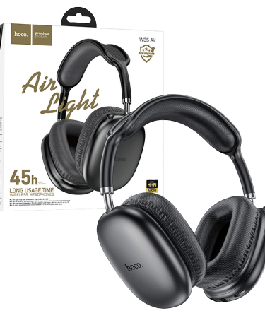 hoco. Slušalice bežične, Bluetooth, crna - W35 Air Triumph Black