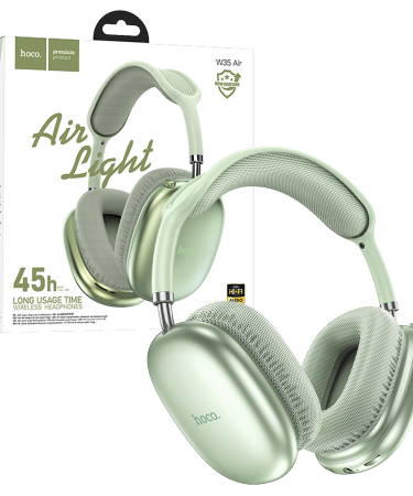 hoco. Slušalice bežične sa mikrofonom, Bluetooth, zelena - W35 Air Triumph Green