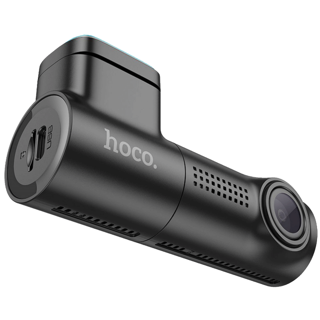 hoco. Auto kamera, 2 Mpxiel, 0.96" TFT, FullHD, microSD, WiFi - DV1 - Image 2