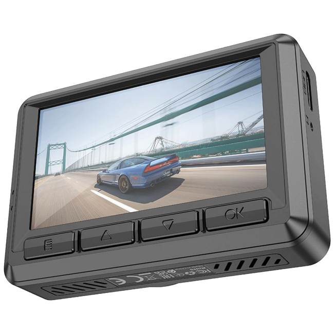 hoco. Auto kamera, 2 Mpxiel, 2.45 IPS", FullHD, microSD - DV2 - Image 4