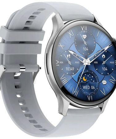 hoco. Pametni sat, 1.43", AMOLED zaslon, Bluetooth, IP68 - Y10 Pro Silver