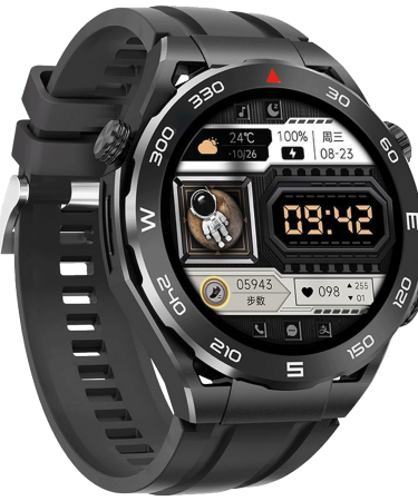 hoco. Pametni sat, 1.39" zaslon, Bluetooth, IP67 - Y16 Black