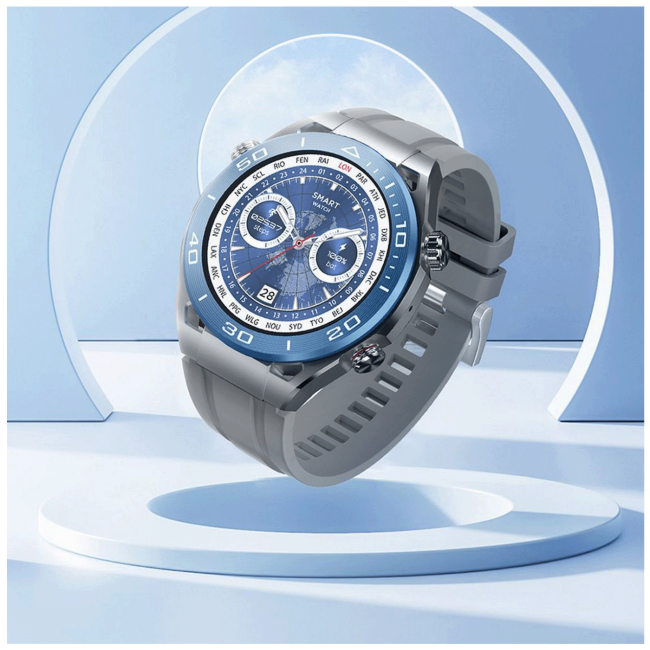 hoco. Pametni sat, 1.39" zaslon, Bluetooth, IP67 - Y16 Silver - Image 4