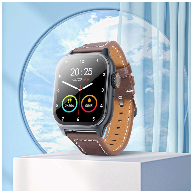 hoco. Pametni sat, 2.03" zaslon, Bluetooth, IP67 - Y17 Black - Image 4