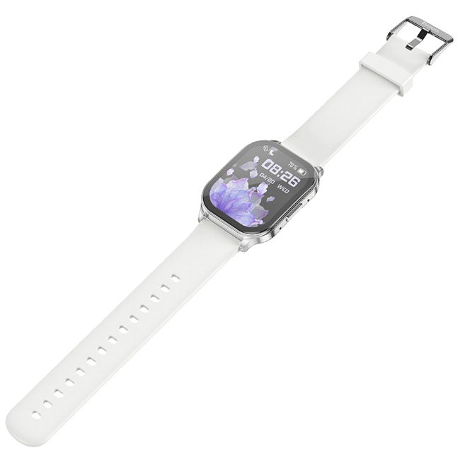 hoco. Pametni sat, 1.96", AMOLED zaslon, Bluetooth, IP68 - Y19 Silver - Image 2