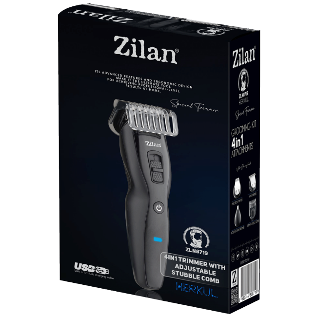 Zilan Aparat za brijanje, trimer, 4u1 - ZLN8719 Hercules - Image 3