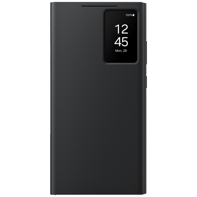 Samsung Preklopna maska Smart View za Samsung S24 Ultra, black - EF-ZS928CBEGWW