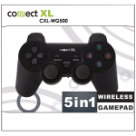 Connect XL Gamepad wireless, 5u1, PC i PS1/2/3,  2,4GHz, 10met - CXL-WG500