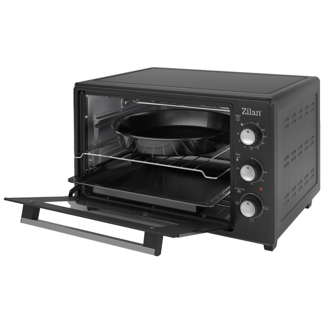 Zilan Mini pećnica, zapremina 35 l, 1800 W, crna - ZLN8894 - Image 3