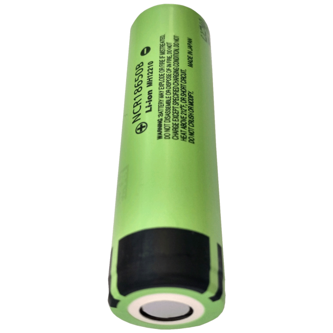 Panasonic Baterija akumulatorska, 18650B, 3.7V, 6.8A, 3400mAh - PA18650-B - Image 2