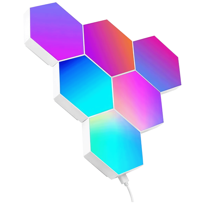 Tracer Pametna RGB svjetiljka, hexagon, set - Smart Hexagon RGB lamps