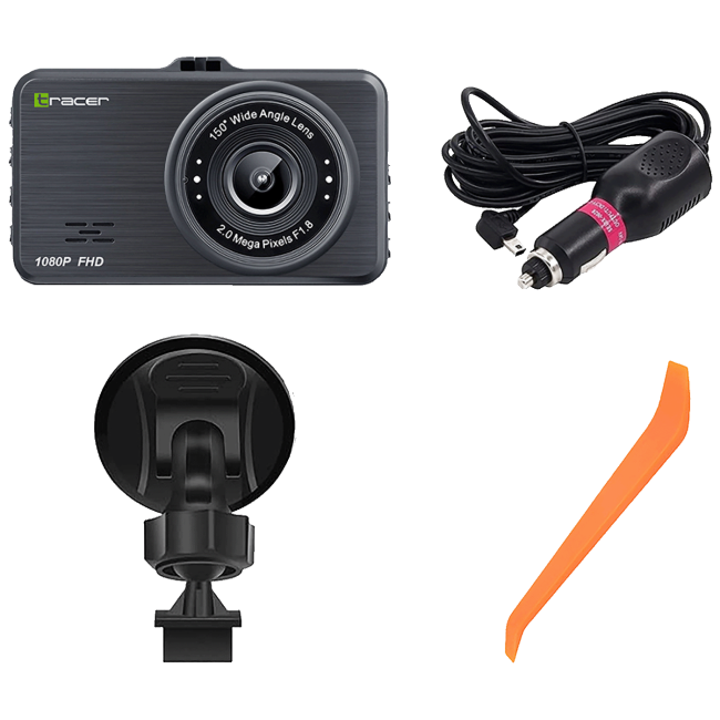 Tracer Auto kamera, 2 Mpixel, FullHD, microSD, G-senzor - 3.0S FHD CAPRI DASH CAM - Image 5