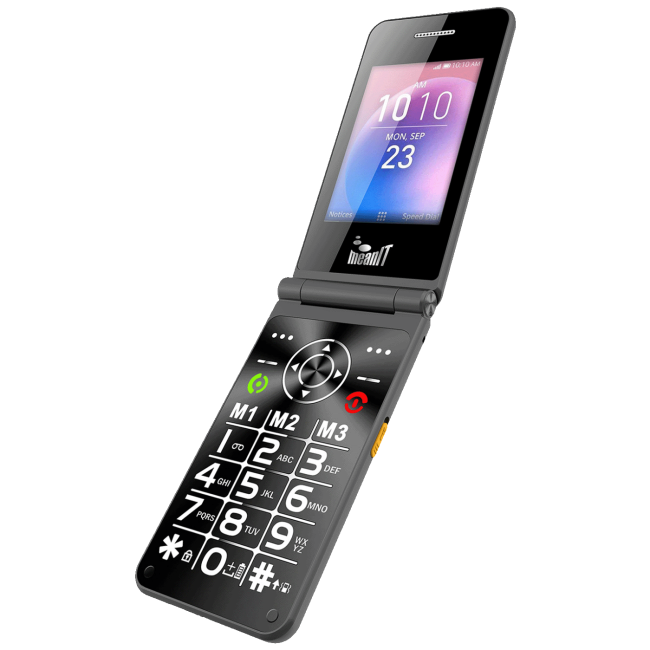 MeanIT Telefon mobilni , 2.8" zaslon, velike "M" tipke - FLIP XXL - Image 2