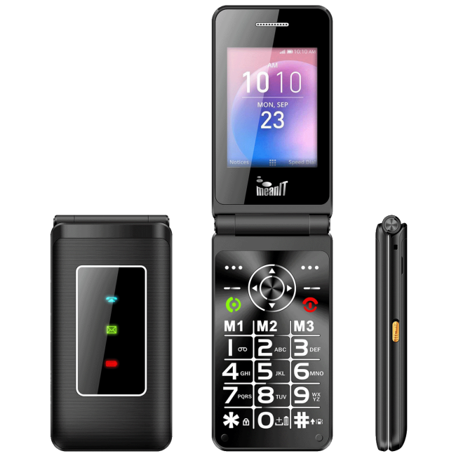 MeanIT Telefon mobilni , 2.8" zaslon, velike "M" tipke - FLIP XXL - Image 5