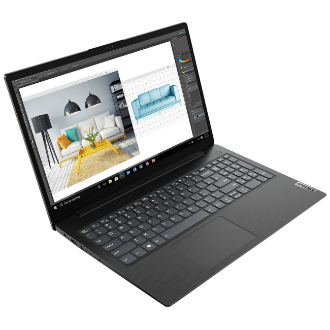 Lenovo Laptop 15.6", Intel Celeron N4500, 8GB DDR4, SSD 256 GB - V15-IJL; 82QY00PEGE - Image 3
