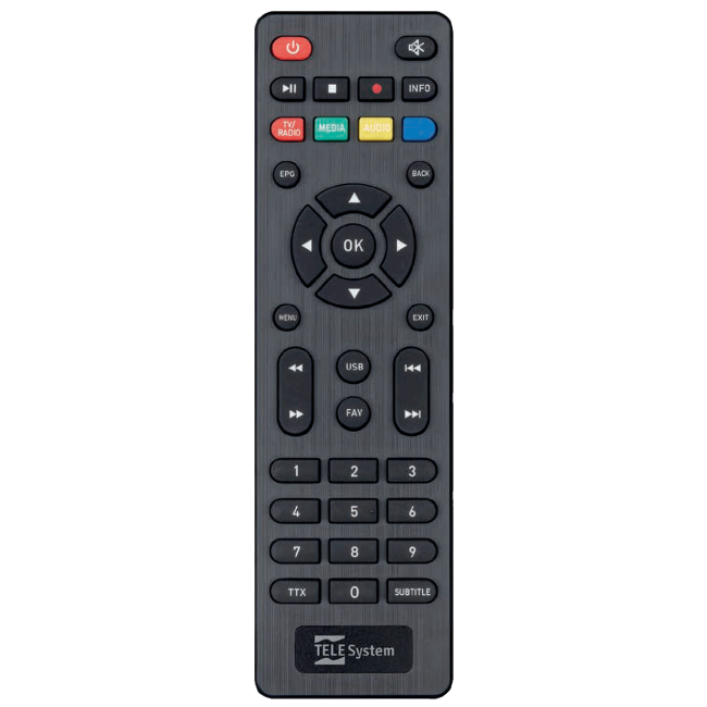 TELE System Prijemnik zemaljski, DVB-T2, H.265/HEVC, SCART, USB - MINION/01 - Image 3