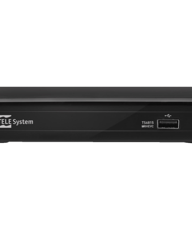 TELE System Prijemnik zemaljski, DVB-T2, H.265/HEVC, SCART, USB - TS6815 T2 HEVC