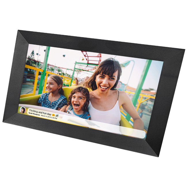 IRRADIO Digitalni foto okvir 10", IPS touch panel, WiFi - DPF-IR10B