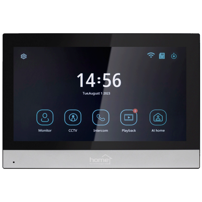 home Žični video interfon, 7" zaslon, AHD kamera, RFID, IP65 - DPV SMART - Image 3