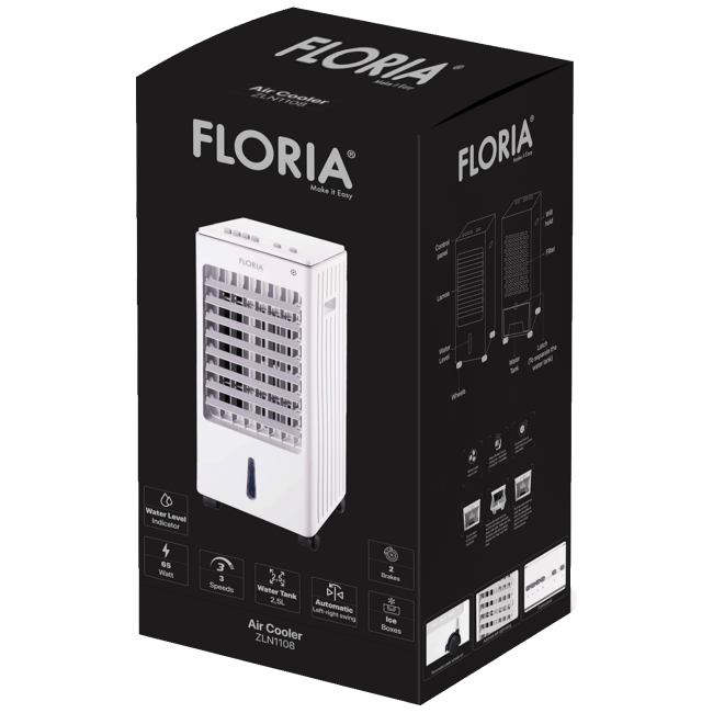 Floria Ovlaživač sa osvježivačem zraka, 65 W, 2.5 lit. - ZLN1108 - Image 2