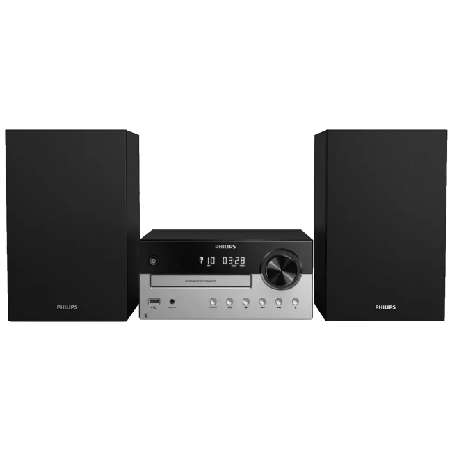 Philips Mini linija, FM radio, CD-R/RW,  MP3, USB, Sat/Alarm, 60W - TAM4205/12