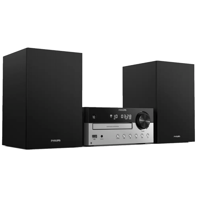 Philips Mini linija, FM radio, CD-R/RW,  MP3, USB, Sat/Alarm, 60W - TAM4205/12 - Image 2