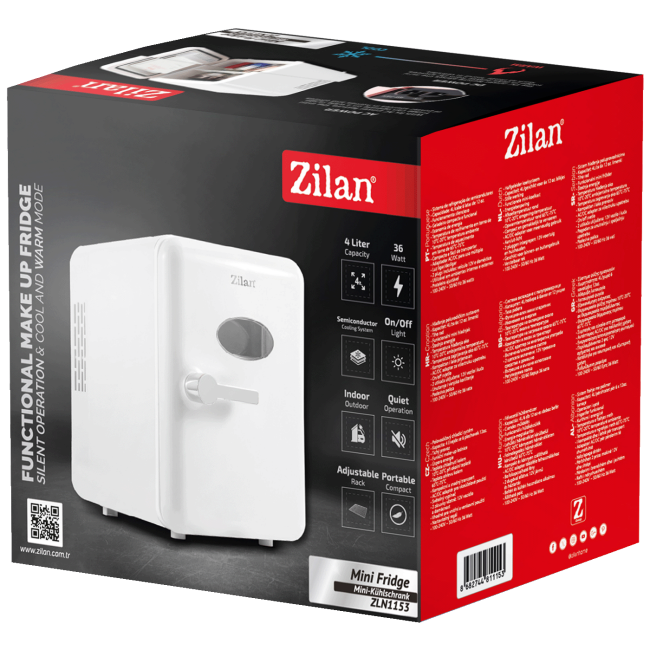 Zilan Mini frižider, prijenosni, hlađenje/grijanje, 4 l., 12V/220V - ZLN1153 - Image 4