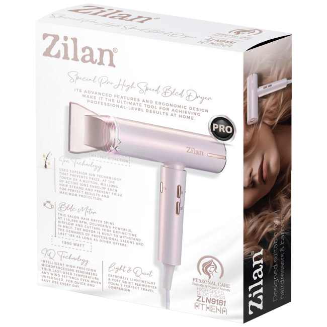 Zilan Fen za kosu, 1800W - ZLN9181 - Image 3