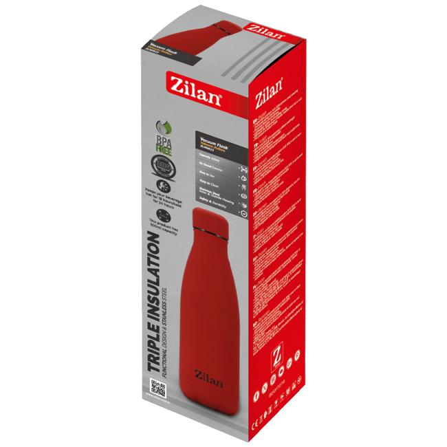 Zilan Termos boca, 500 ml, crvena - ZLN0823 - Image 2