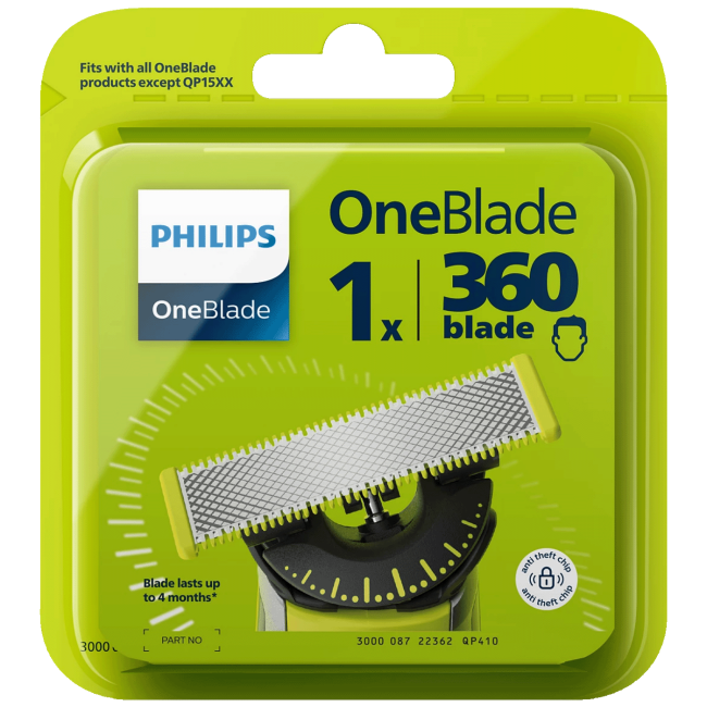 Philips Oštrice za aparat za brijanje OneBlade 360 - QP410/50 - Image 2