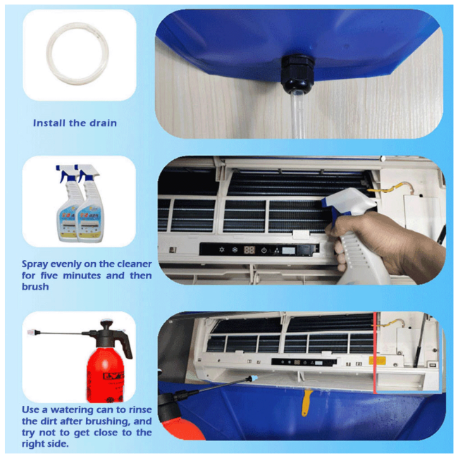 NN-Su Set za čišćenje klima uređaja, 10u1 - 10in1 Air Conditioner Cleaning set - Image 3