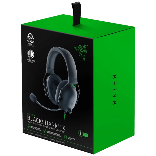 Razer Slušalice sa mikrofonom, gaming, USB - BlackShark V2 X - Image 5