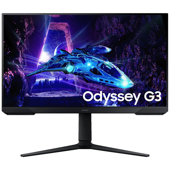 Samsung Monitor 24",Pivot,Odyssey G3 G30D,FullHD,HDMI,DisplayPort - LS24DG302EUXEN