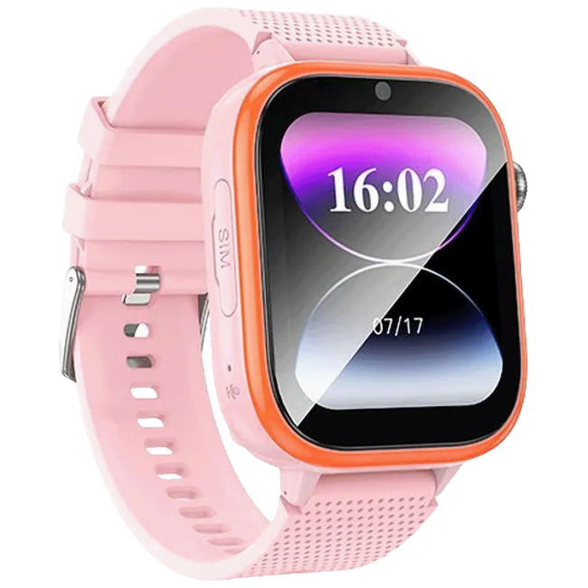 hoco. Pametni sat za djecu, 1.83" ekran, 4G, Nano SIM - Y101 Pink - Image 2