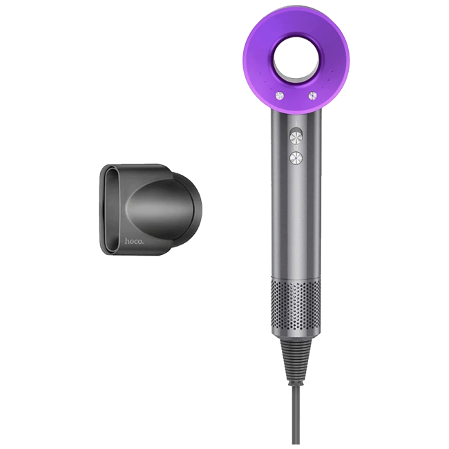 hoco. Fen za kosu, 1600W - HP11 Plus Purple - Image 3