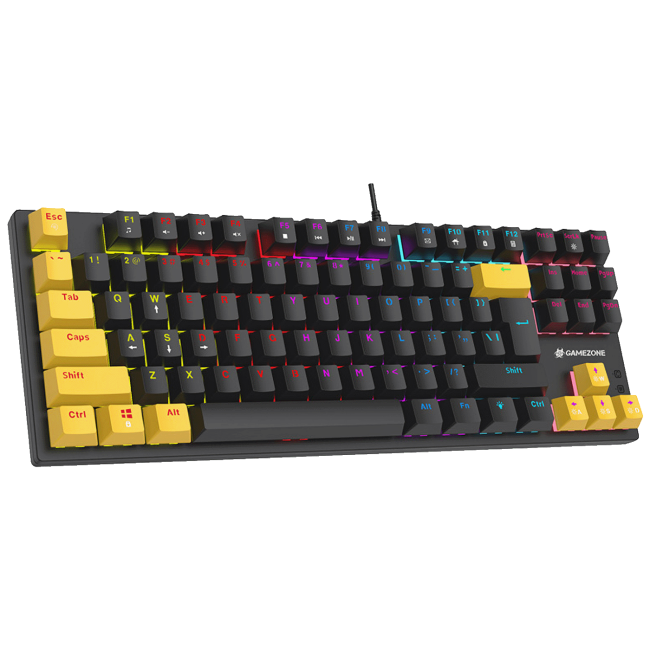 Tracer Tastatura sa osvjetljenjem, optički miš, gaming set, USB - GAMEZONE HORNET87 USB - Image 3
