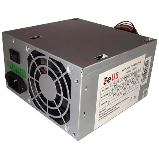 Zeus Napajanje za PC, 600W, 12cm, ATX - ZUS-600