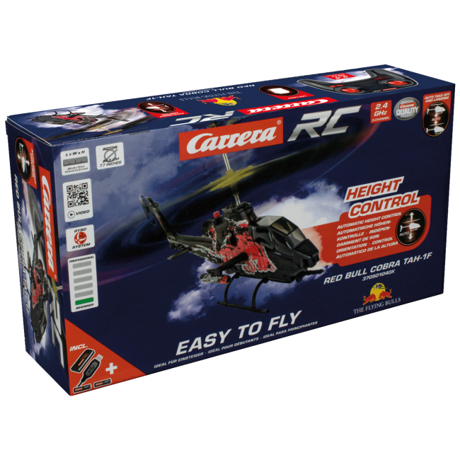 Carrera Helikopter sa daljinskim upravljačem, 2.4GHz - Helicopter Red Bull Cobra TAH-1F - Image 4