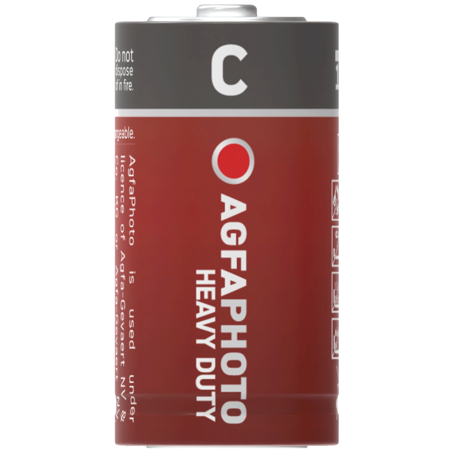 Agfa Zinc baterije, C B2, 1.5 V, blister 2 kom. - APFC - Image 2