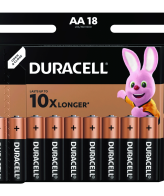 Duracell Baterija alkalna, AA, 1,5 V, blister 18 kom. - DBAA18