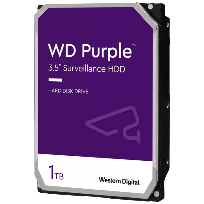 Western Digital Hard disk 3,5", 1TB, Caviar Purple, pog. za video nadzor - WD11PURZ