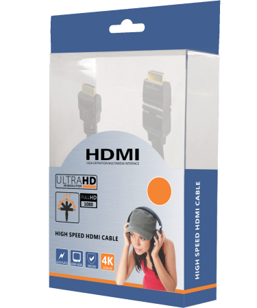 ZED electronic HDMI kabl, 3.0 met, ver. 1.4, 4K, 3D, HEC, HDCP, ARC - HDMI2/3.0