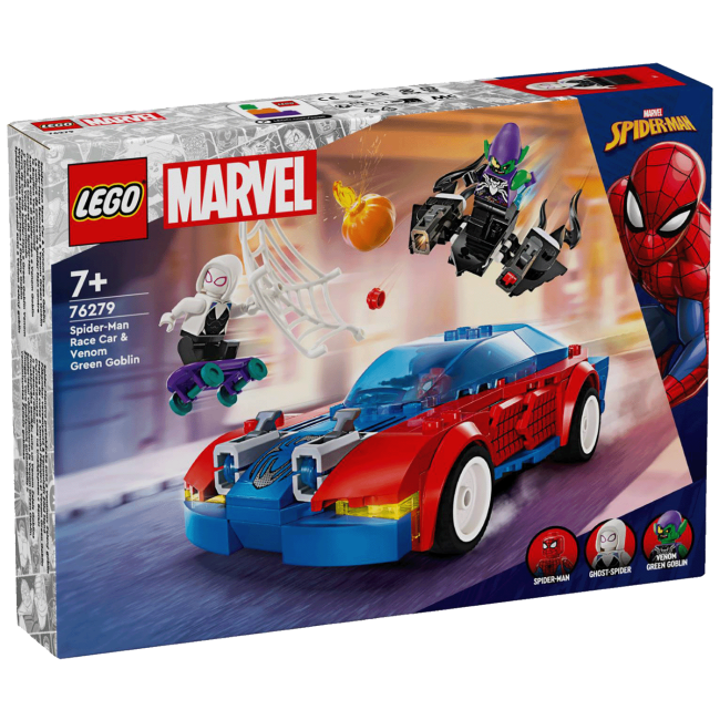 Lego Spider-Man trkaći auto i Venom, LEGO Super Heroes Marvel
